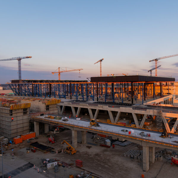 Fraport - Flughafen Frankfurt - Baustellen Kamera 6K Baustellen Zeitraffer