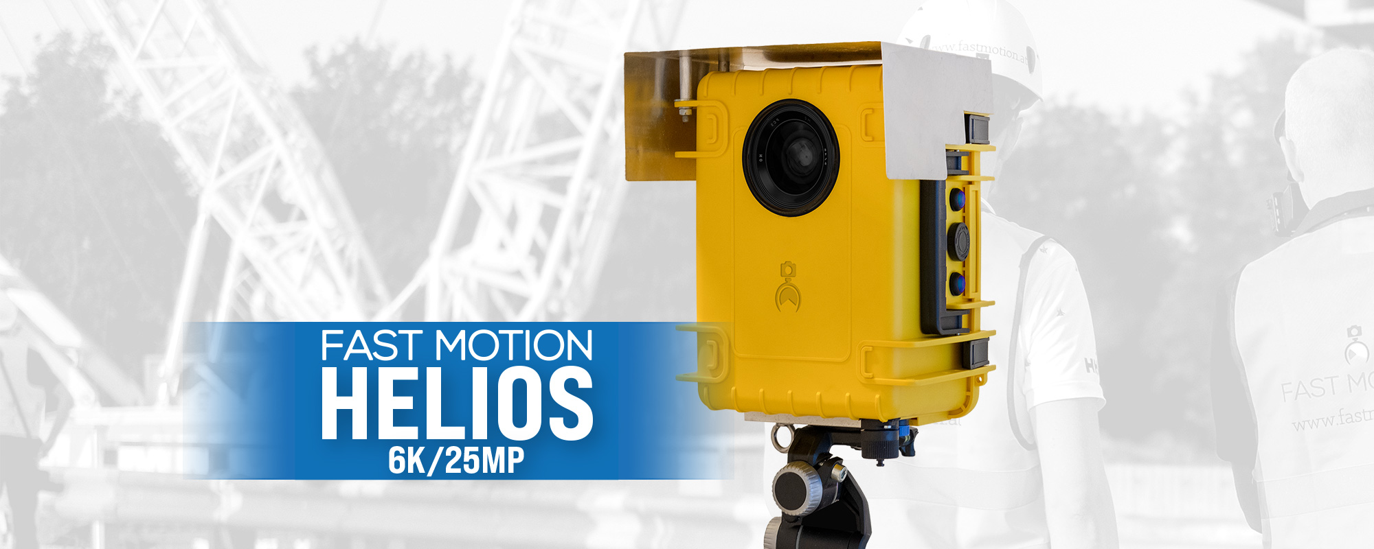 Construction site camera 25 megapixel / 6K