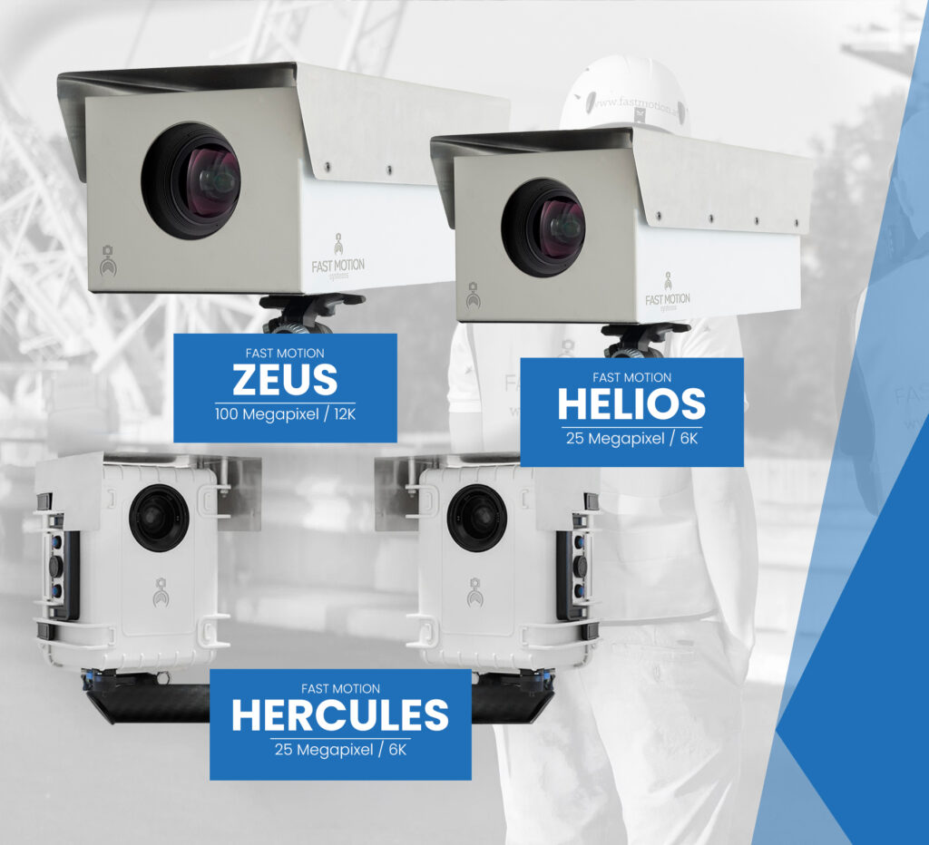 professionelle Baustellen Kamera, Baustellen Zeitraffer Kamera 25 bis 100 Megapixel Zeitraffer, Baustellenzeitraffer